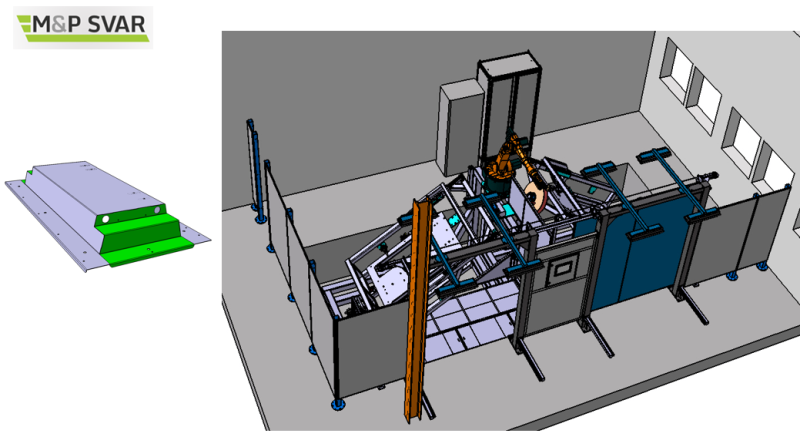 Project of ceiling light - welding of parts with a material thickness of 0.5 mm. Welding method - microplasma. Adjustment of input parts with an accuracy of 0.1 mm. Welding of 80 product variants.